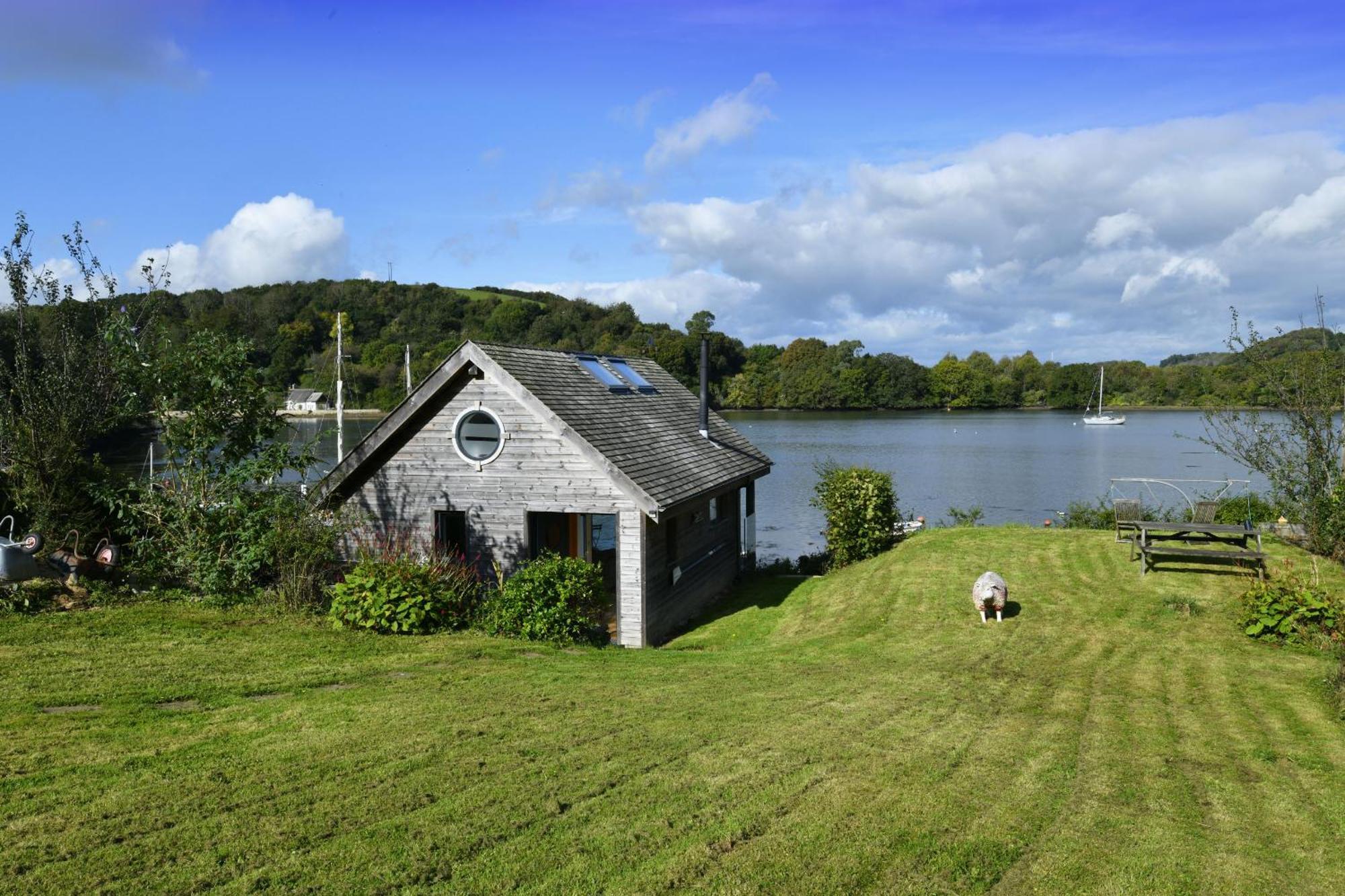 Vila Water Edge House & Boathouse - With Swimming Pool Dittisham Exteriér fotografie