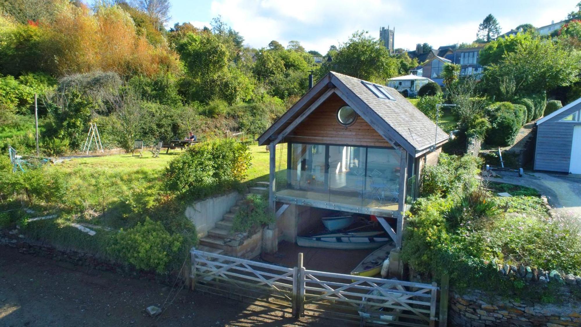 Vila Water Edge House & Boathouse - With Swimming Pool Dittisham Exteriér fotografie