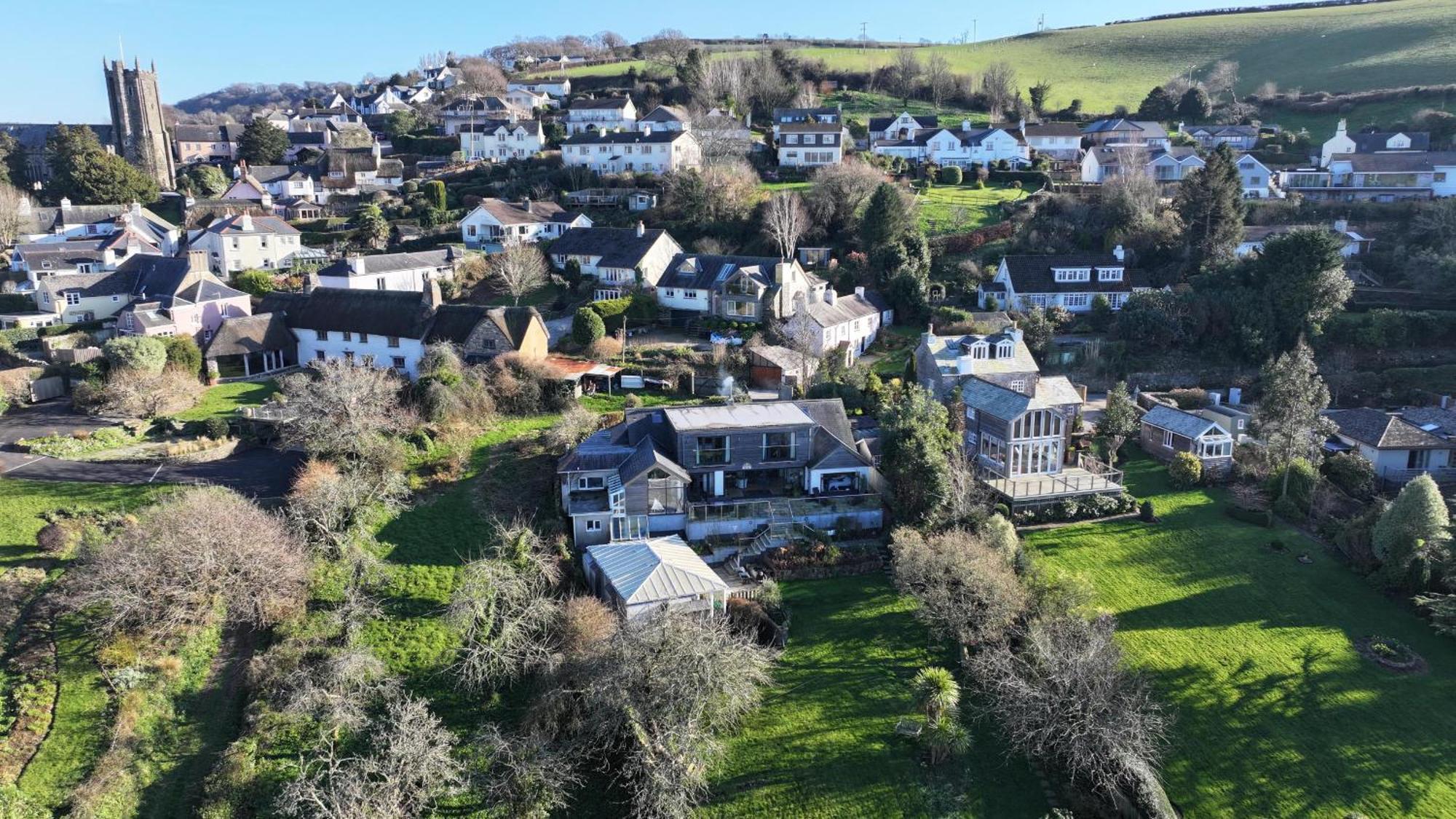 Vila Water Edge House & Boathouse - With Swimming Pool Dittisham Exteriér fotografie